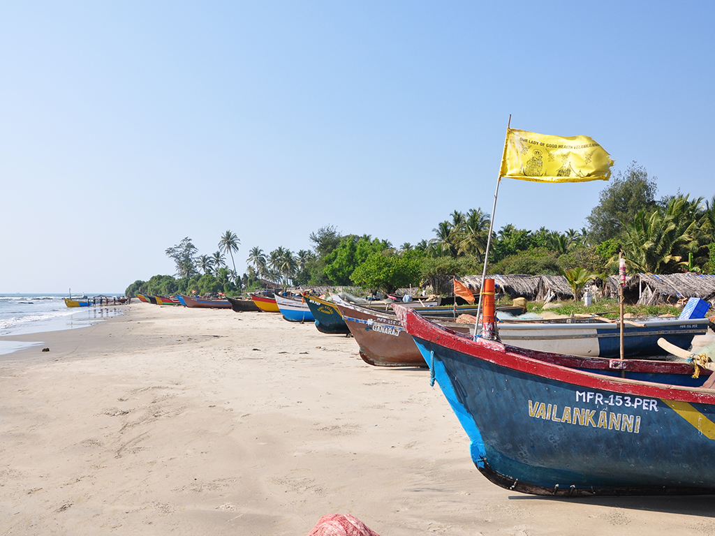 Rajskie plaże na Goa